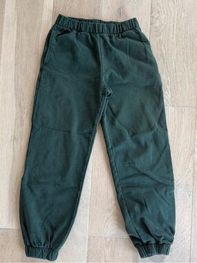 Brandy Melville dark green joggers // Size S
